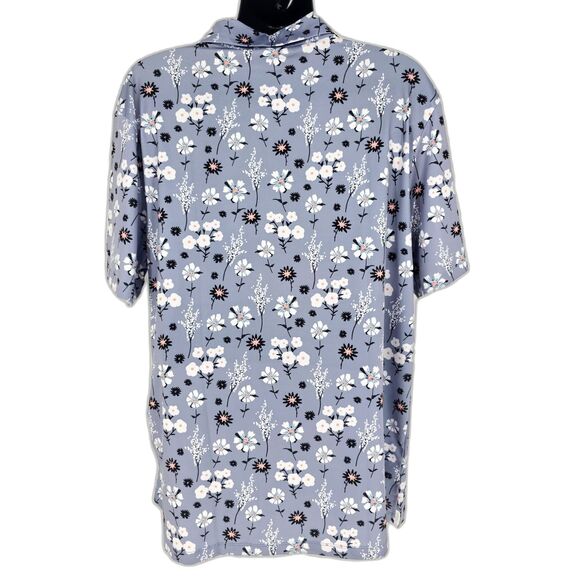 Yatta Golf Men's Polo Shirt XXL NWOT Floral Short Sleeve - Picture 2 of 5